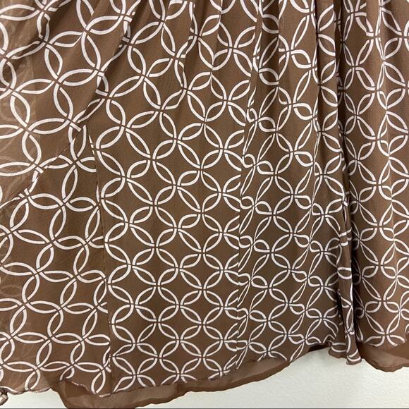 Inc International Concepts | Brown Silk Dress 4P - Picture 4 of 8